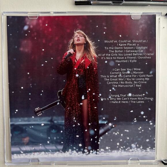Taylor Swift The Eras Tour Live in The UK Surprise Song CD - Picture 3 of 4